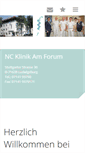Mobile Screenshot of klinikamforum.de